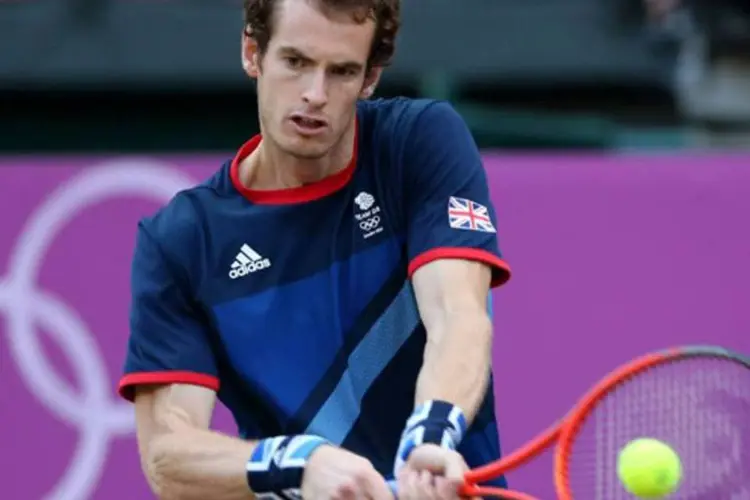 Murray durante as Olimpíadas de Londres: ''Foi um mês incrível e um dos melhores da minha carreira'' (Getty Images)