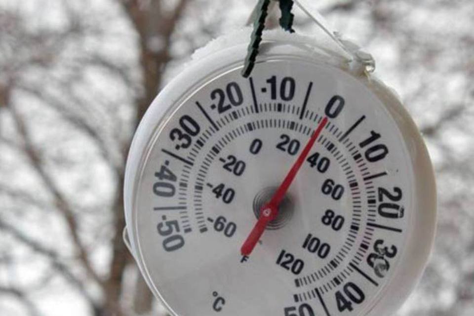 Temperatura chega a -5,4ºC no RS e -7,7ºC em SC