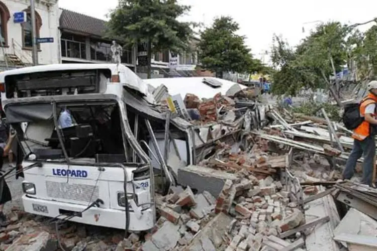 Terremoto da Nova Zelândia é o segundo desastre natural mais custoso da história (Martin Hunter/Getty Images)