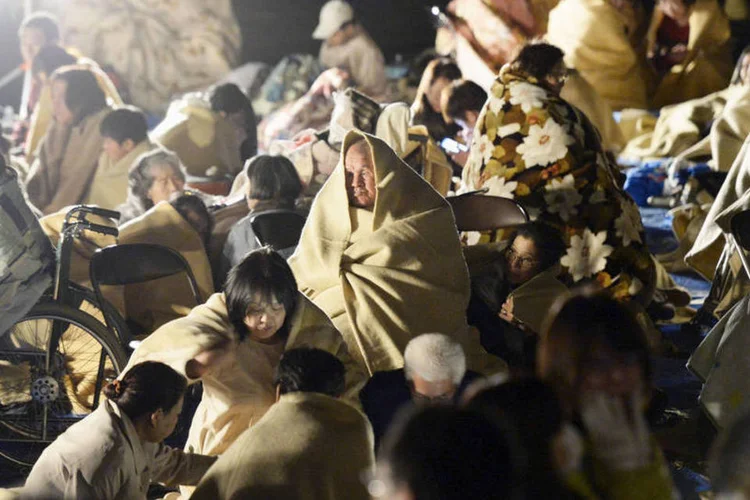 
	Terremoto da cidade de Mashiki, no Jap&atilde;o: &quot;Pretendemos fazer de tudo para controlar a situa&ccedil;&atilde;o&quot;, disse o primeiro-ministro japon&ecirc;s, Shinzo Abe
 (Kyodo/ Reuters)