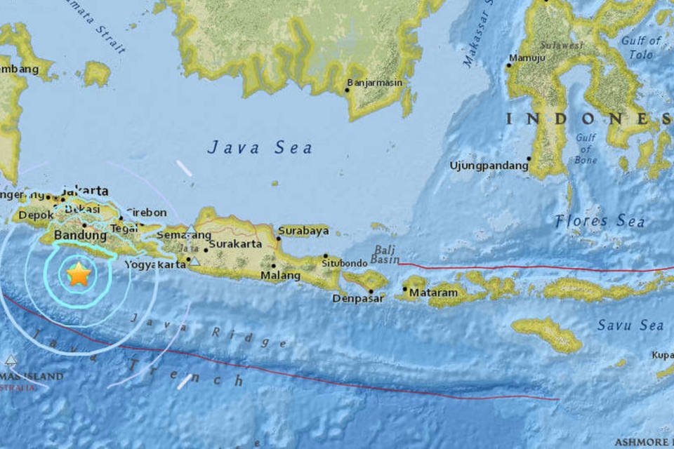 Terremoto de 6 graus na escala Ritcher atinge Indonésia