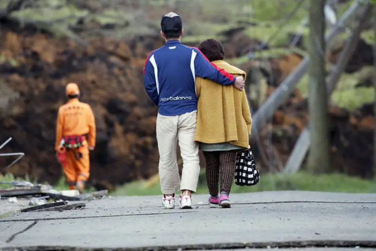 
	Terremoto: a pris&atilde;o de Kumamoto, com 500 detentos, acolheu 250 pessoas
 (Kyodo / Reuters)