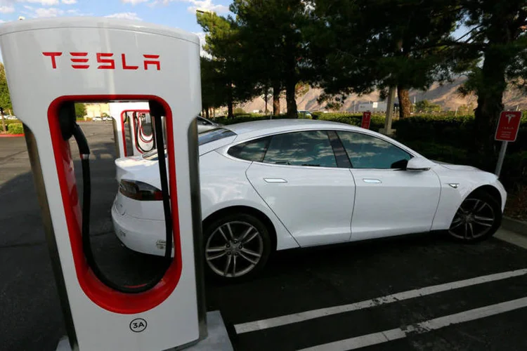 
	A futurista Tesla, do empres&aacute;rio Elon Musk, figura no topo do ranking de companhias mais inovadoras da Forbes
 (Sam Mircovich / Reuters)