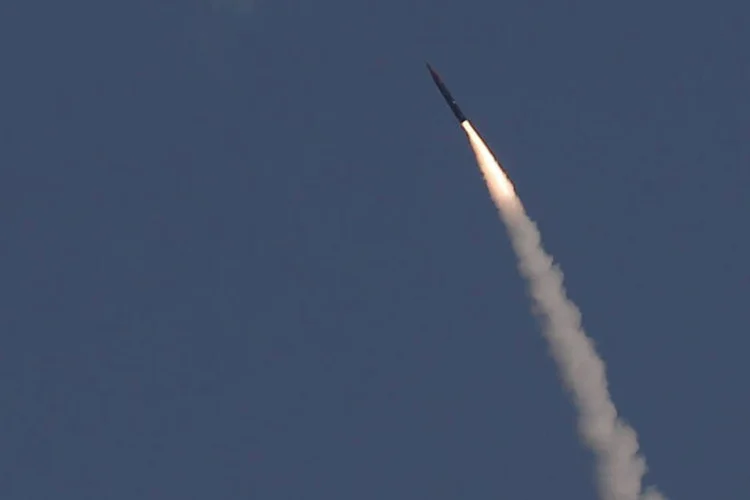 
	Arrow 3: o sistema Arrow foi concebido e realizado pelo Israel Aerospace Industries (IAI) em colabora&ccedil;&atilde;o com a Boeing
 (Amir Cohen / Reuters)