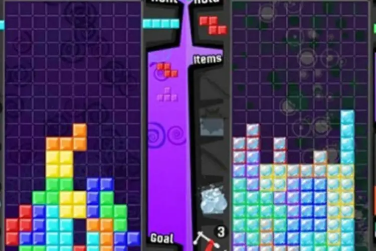 
	Tetris: programado pra vencer sempre, o software chega em um ponto crucial no Tetris, onde d&aacute; um pause no game antes de realizar o &uacute;ltimo movimento que culminaria em sua derrota
 (Reprodução)