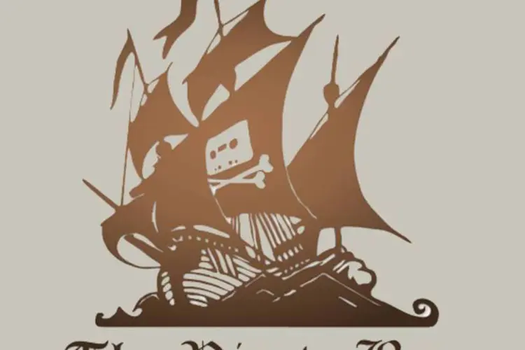 
	The Pirate Bay: o site funciona como um motor de busca para baixar filmes, m&uacute;sicas e jogos em &quot;peer-to-peer&quot;, sem necessitar de um servidor
 (Divulgação)