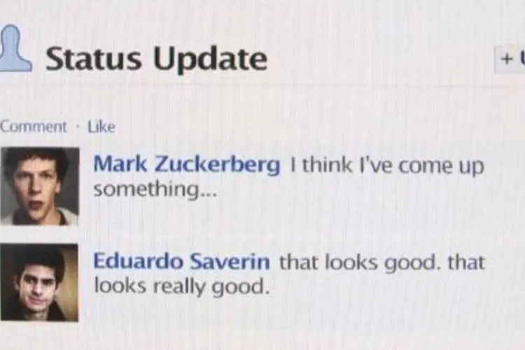 Brasileiro Eduardo Saverin, que teria sido passado para trás por Mark Zuckerberg, conversa com o colega no segundo trailer de "The Social Network"