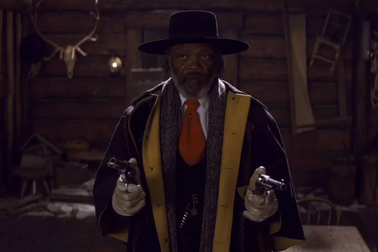 
	&quot;Os Oito Odiados&quot;: nomes como Samuel L. Jackson e Will Smith (&quot;Um Homem Entre Gigantes&quot;) tinham chances de concorrer ao pr&ecirc;mio
 (Facebook/The Hateful Eight)