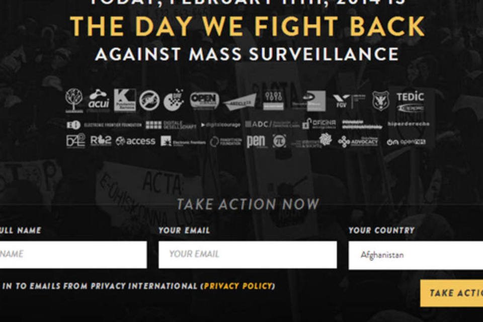 Internautas fazem protesto contra a NSA; veja como foi