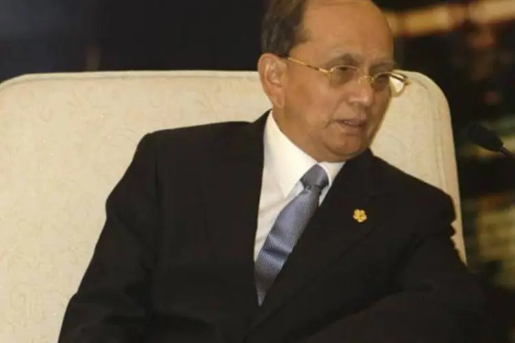 Thein Sein, eleito presidente de Mianmar: novo governo deve assumir em abril (Getty Images)