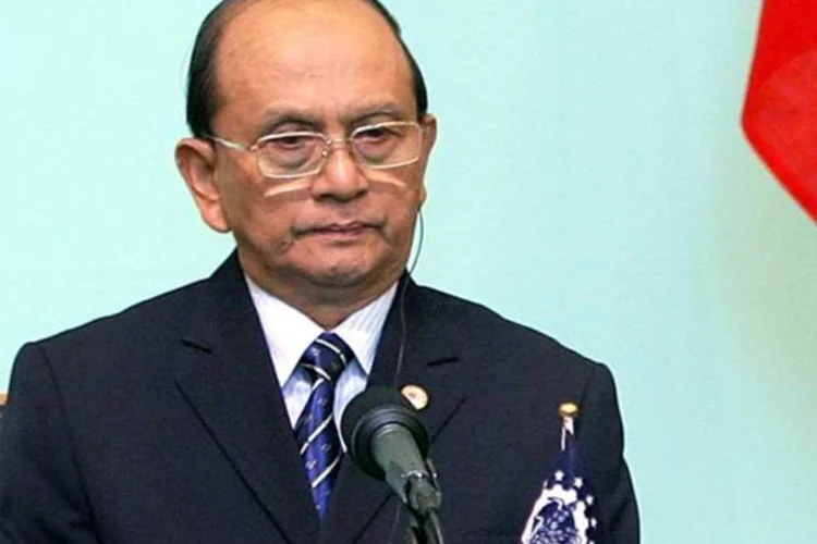 Thein Sein restabeleceu o diálogo com Suu Kyi e aprovou reformas significativas, como o reconhecimento dos sindicatos e o abrandamento da censura (Kiyoshi Ota/Getty Images)