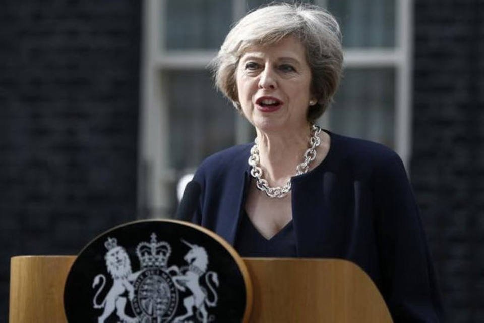 
	Theresa May, premi&ecirc; do Reino Unido: May ganhou a concord&acirc;ncia de Hollande para a posi&ccedil;&atilde;o dela
 (Peter Nicholls / Reuters)