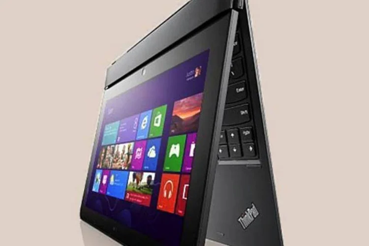 Ultrabook conversível ThinkPad Helix, da Lenovo (Divulgação)