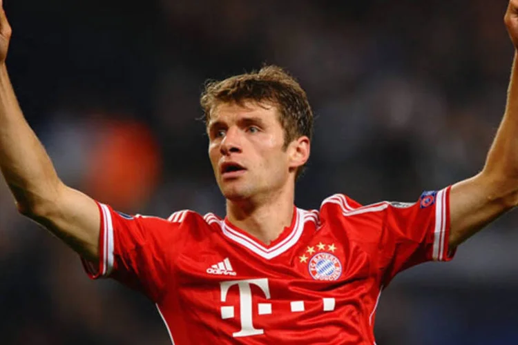 
	Thomas M&uuml;ller: segundo estudo, 23 jogadores habitualmente convocados pela Alemanha e que podem ser chamados para Mundial t&ecirc;m valor de mercado somado de 466 mi de euros
 (Getty Images/Getty Images)