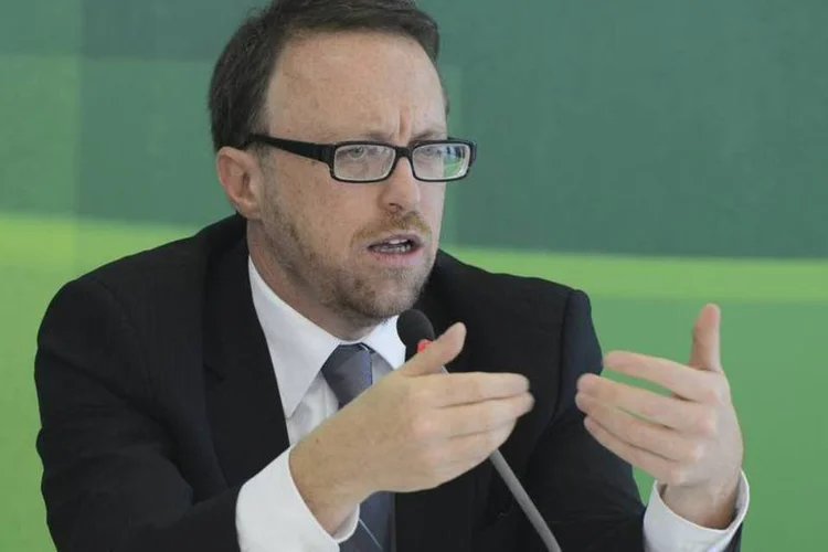 
	Thomas Traumann: jornalistas foram surpreendidos com chegada s&oacute; do ministro da Secom
 (Antonio Cruz/Agência Brasil)
