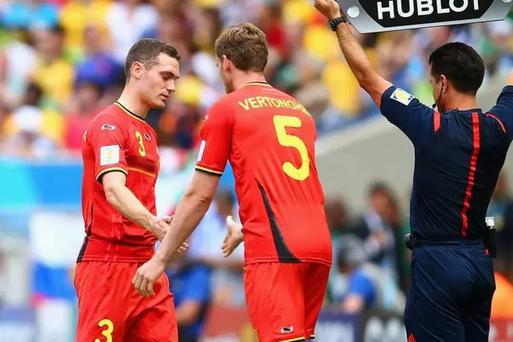 Thomas Vermaelen: zagueiro desfalta seleção belga em partida contra a Coreia do Sul, pelo grupo H do Mundial (Clive Rose / Getty Images)