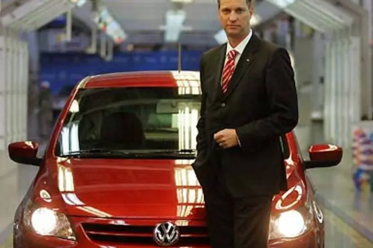 Schmall, presidente da Volks no Brasil: aposta em novos modelos (.)