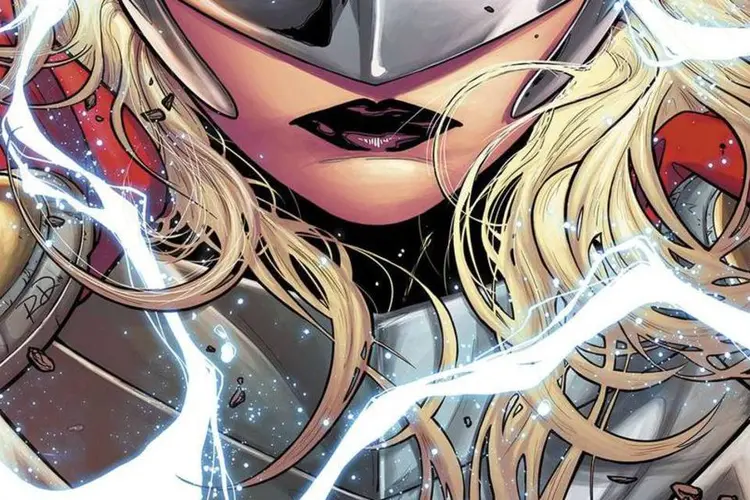 
	Vers&atilde;o feminina do super-her&oacute;i Thor: nova vers&atilde;o do personagem fez sucesso e j&aacute; vendeu mais do que sua variante masculina
 (Marvel Comics/Divulgação via Reuters)