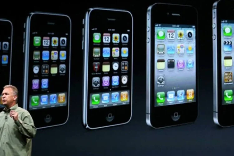Keynote da Apple: o erro mais recente do gênero aconteceu quando o vice-presidente de Marketing da Apple, passou vergonha quando quis mostrar o iPhone 5 (Reprodução)