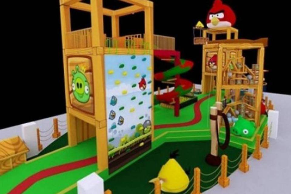 Parque de diversões temático de Angry Birds é lançado em SP