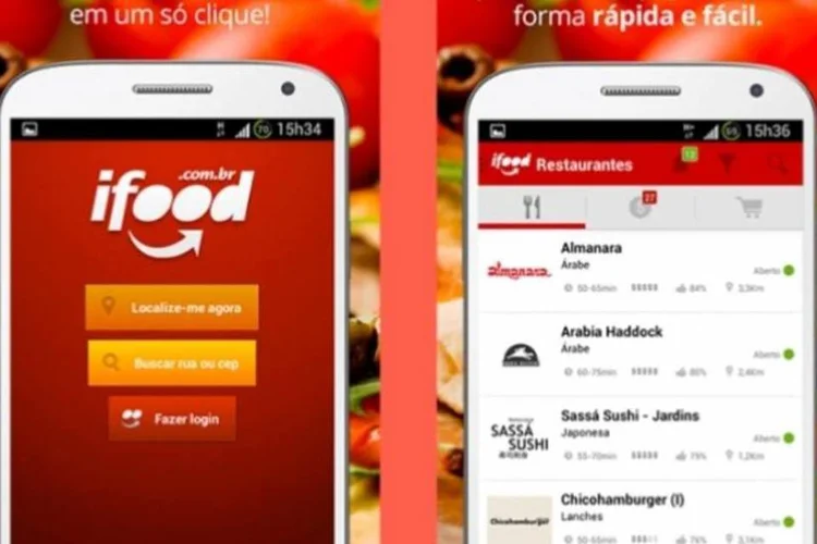iFood: pela "ajudinha", o iFood leva uma fatia de cada compra, no mesmo modelo do aplicativo de delivery - a empresa, no entanto, não revela a porcentagem cobrada (Foto/Divulgação)