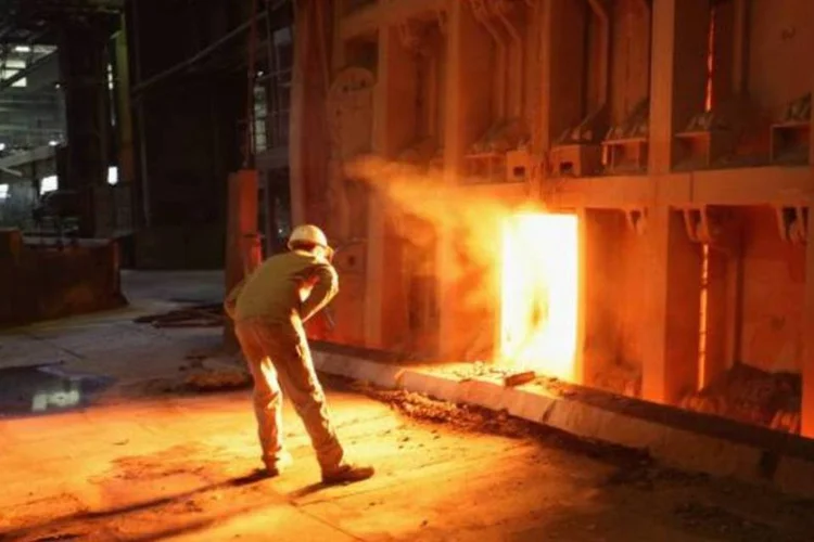 
	Usina da ThyssenKrupp: o Ebitda (lucro antes de despesas, amortiza&ccedil;&otilde;es, juros e impostos) da ThyssenKrupp mais que dobrou
 (Sean Gallup/Getty Images)
