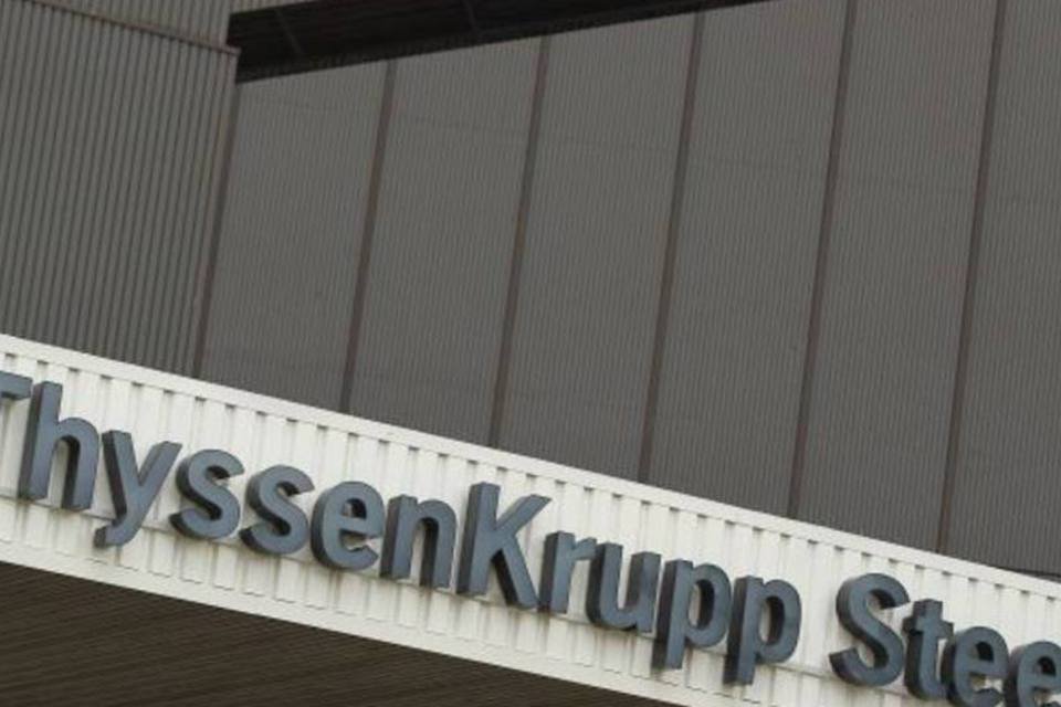 Lucro da ThyssenKrupp é impulsionado por melhora no Brasil