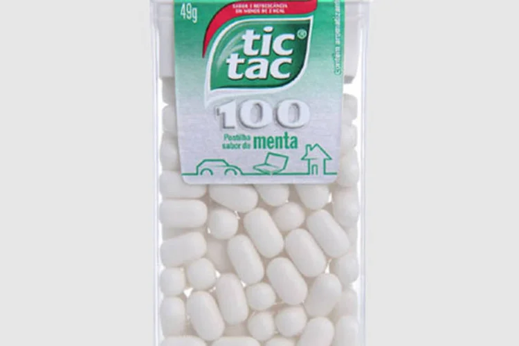 Nova embalagem tamanho família de Tic Tac (Divulgação)