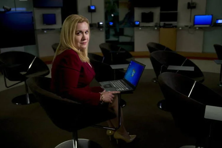 Tiffany Rad, gerente de pesquisa sobre ameaças da ThreatGrid (Andrew Harrer/Bloomberg)