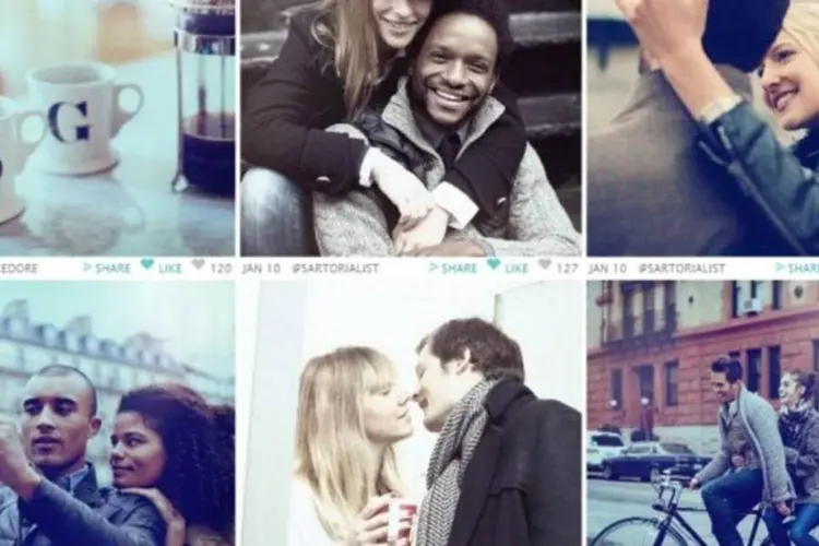 Tiffany & Co. e The Sartorialist: Instagram para documentar cenas de amor (Divulgação)