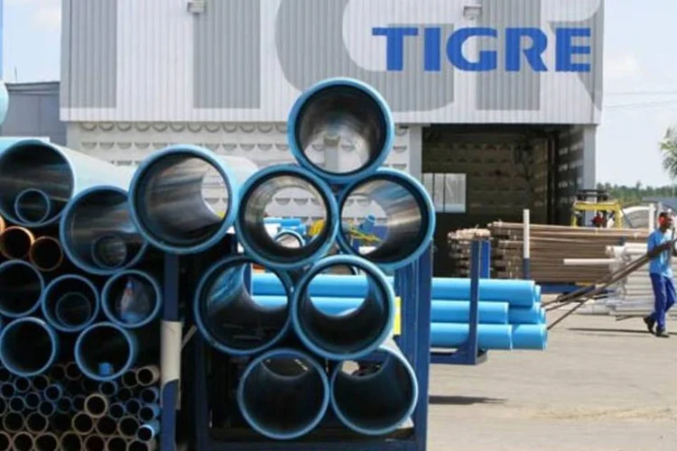 
	F&aacute;brica de tubos e conex&otilde;es da Tigre: ajudar os clientes a melhorar a efici&ecirc;ncia virou quest&atilde;o de sobreviv&ecirc;ncia
 (Divulgação)