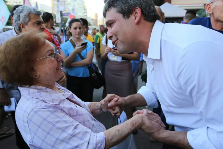 O candidato ao governo do Rio de Janeiro, Lindbergh Farias (PT) (Tasso Marcelo/ Fotos Públicas)