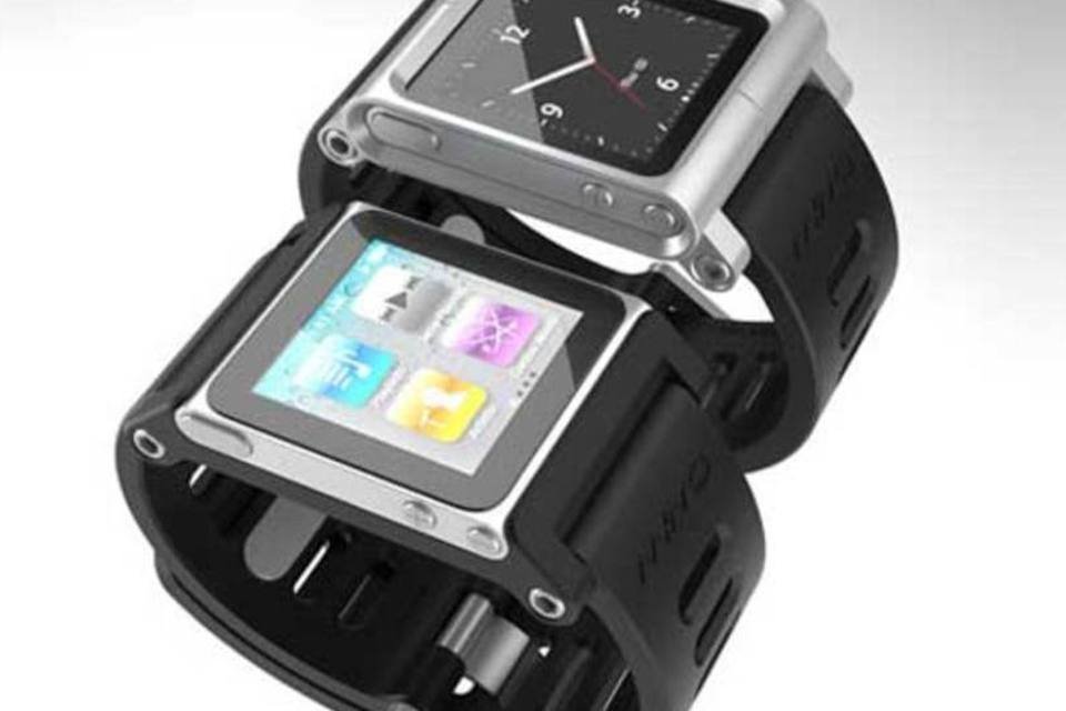 Designer transforma iPod Nano em relógio de pulso