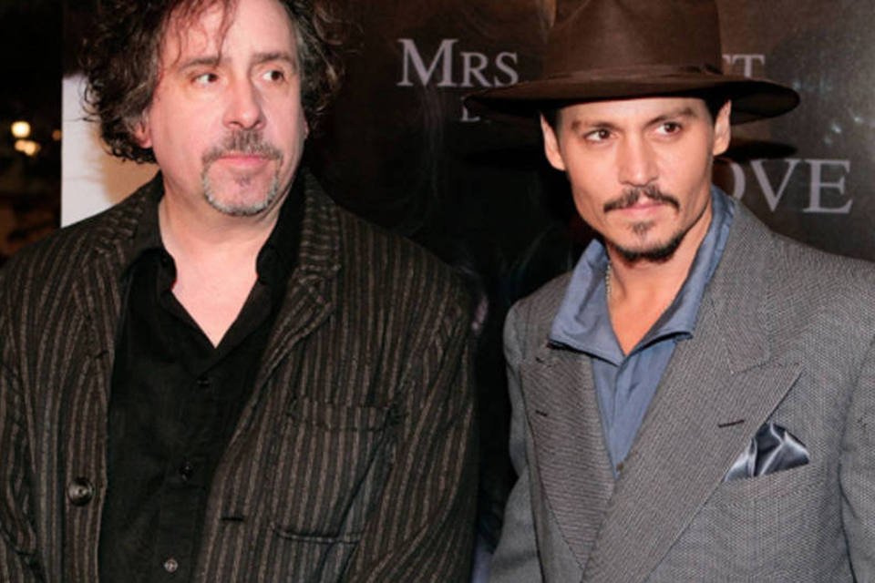 Burton e Johnny Depp juntos novamente em "Sombras da Noite"