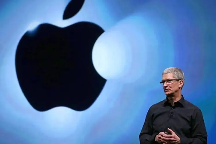 
	Tim Cook, CEO da Apple: hackers chineses tinham atacado o iCloud
 (Justin Sullivan / Getty Images)