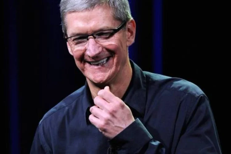 Tim Cook na apresentação do Novo iPad (Kevork Djansezian/Getty Images)