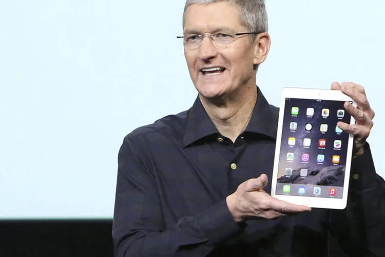 
	iPad: o modelo Pro ter&aacute; alto-falantes adicionais, afirma o Macotakara
 (REUTERS/Robert Galbraith)