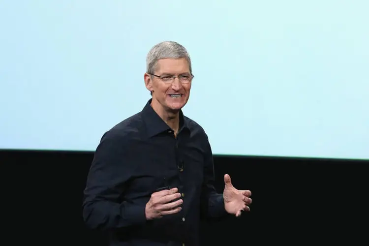 
	Tim Cook: &quot;Tudo que fizermos, vamos trabalhar aqui. O Apple Pay est&aacute; no topo da lista.&quot;
 (Justin Sullivan/Getty Images)
