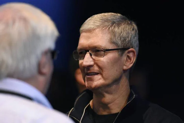 
	Tim Cook: CEO encaminhou a mensagem para executivos de varejo e recursos humanos de alto escal&atilde;o
 (David Paul Morris/Bloomberg)