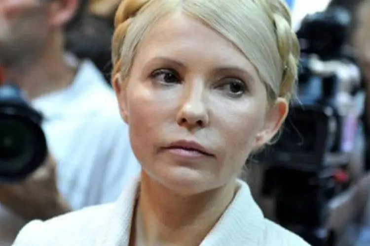 
	A ex-primeira-ministra ucraniana: Timoshenko sempre negou as acusa&ccedil;&otilde;es e denuncia o processo como uma vingan&ccedil;a pol&iacute;tica do presidente Viktor Yanukovich
 (Sergei Supinsky/AFP)