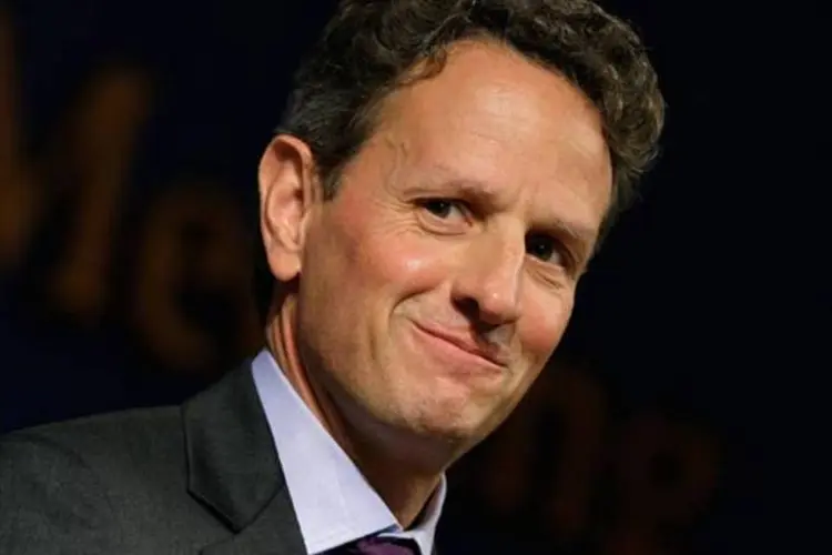 O secretário americano do Tesouro, Timothy Geithner, já teve conversas sobre a sucessão (Chung Sung-Jun/Getty Images)