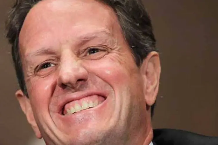 O secretário do Tesouro dos Estados Unidos, Timothy Geithner: nenhuma citação à China (Alex Wong/Getty Images)