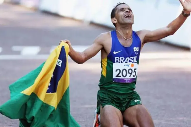 Com a conquista de Tito Sena, o Brasil terminou a Paralimpíada de Londres na sétima colocação no quadro geral de medalhas (Getty Images)