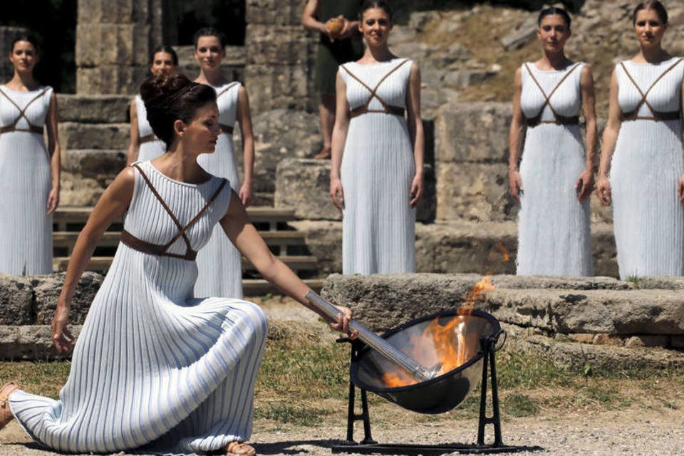 Tocha olímpica será acesa quinta-feira na Grécia