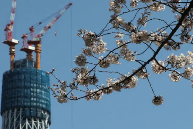 A Tokyo Sky Tree é a mais alta torre de difusão de TV no mundo, seguida, apenas pela de Cantão na China, com 600 metros (Getty Images / David McNew)