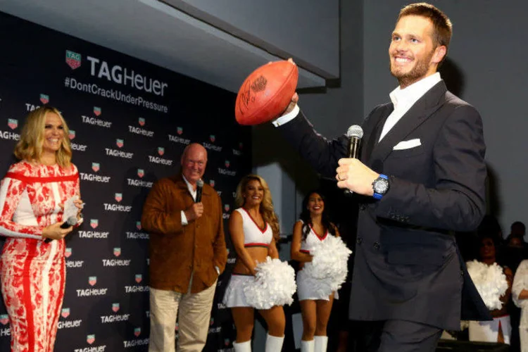 
	TAG Heuer anuncia Tom Brady como o novo embaixador da relojoaria
 (Astrid Stawiarz/Getty Images for TAG Heuer)