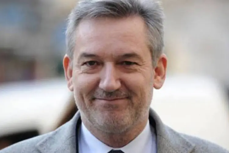 
	O ex-diretor da News International Tom Mockridge: Mike Darcy, ex-chefe de opera&ccedil;&otilde;es da BSkyB, ir&aacute; substitui-lo em 2013
 (Carl Court/AFP)