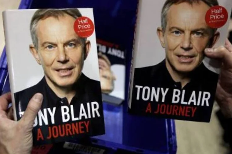 Livros de Tony Blair: críticas contra a guerra do Iraque ainda estão presentes na vida do ex-primeiro ministro (.)