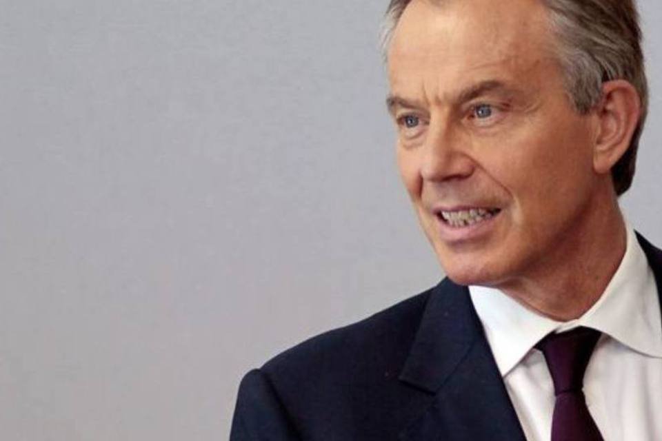 Dilma recebe o ex-primeiro-ministro Tony Blair