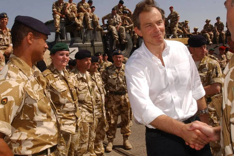 
	Tony Blair: longamente aguardado, o relat&oacute;rio da investiga&ccedil;&atilde;o n&atilde;o chegou a dizer que a a&ccedil;&atilde;o militar foi ilegal
 (Stefan Rousseau / Reuters)